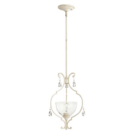 Quorum Ansley 1Lt Pend Persian White 3814-70